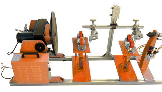 臥式雙槍環(huán)縫焊接變位機 臥式雙槍環(huán)縫焊接變位機