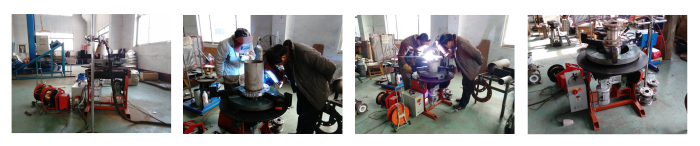 600公斤自動(dòng)焊接位機用于儀器儀表行業(yè)