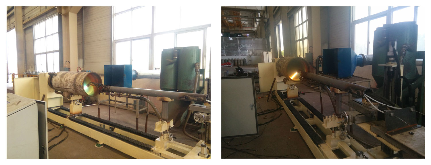 噴涂焊接變位機現場(chǎng)使用中